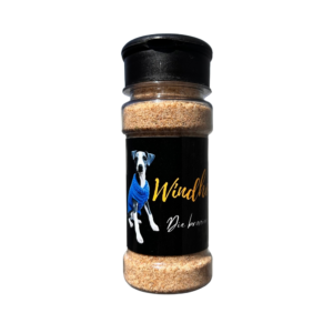 Windhond Braai Saltshakers & Stand
